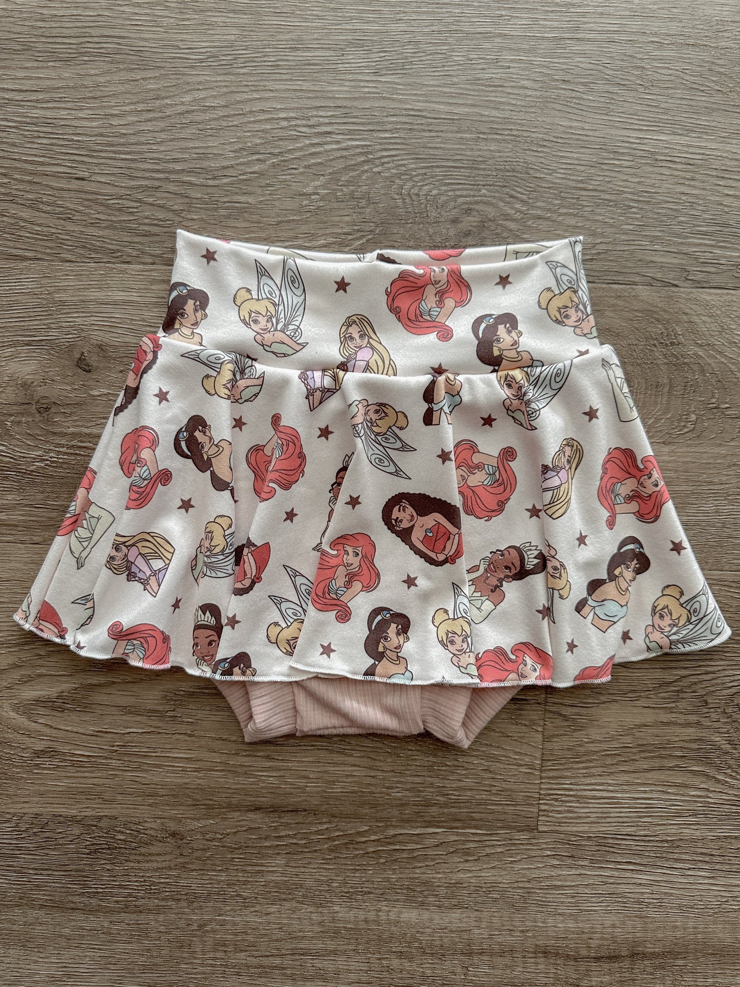 Princess Belle : Beauty and The Beast Skirted Bummies