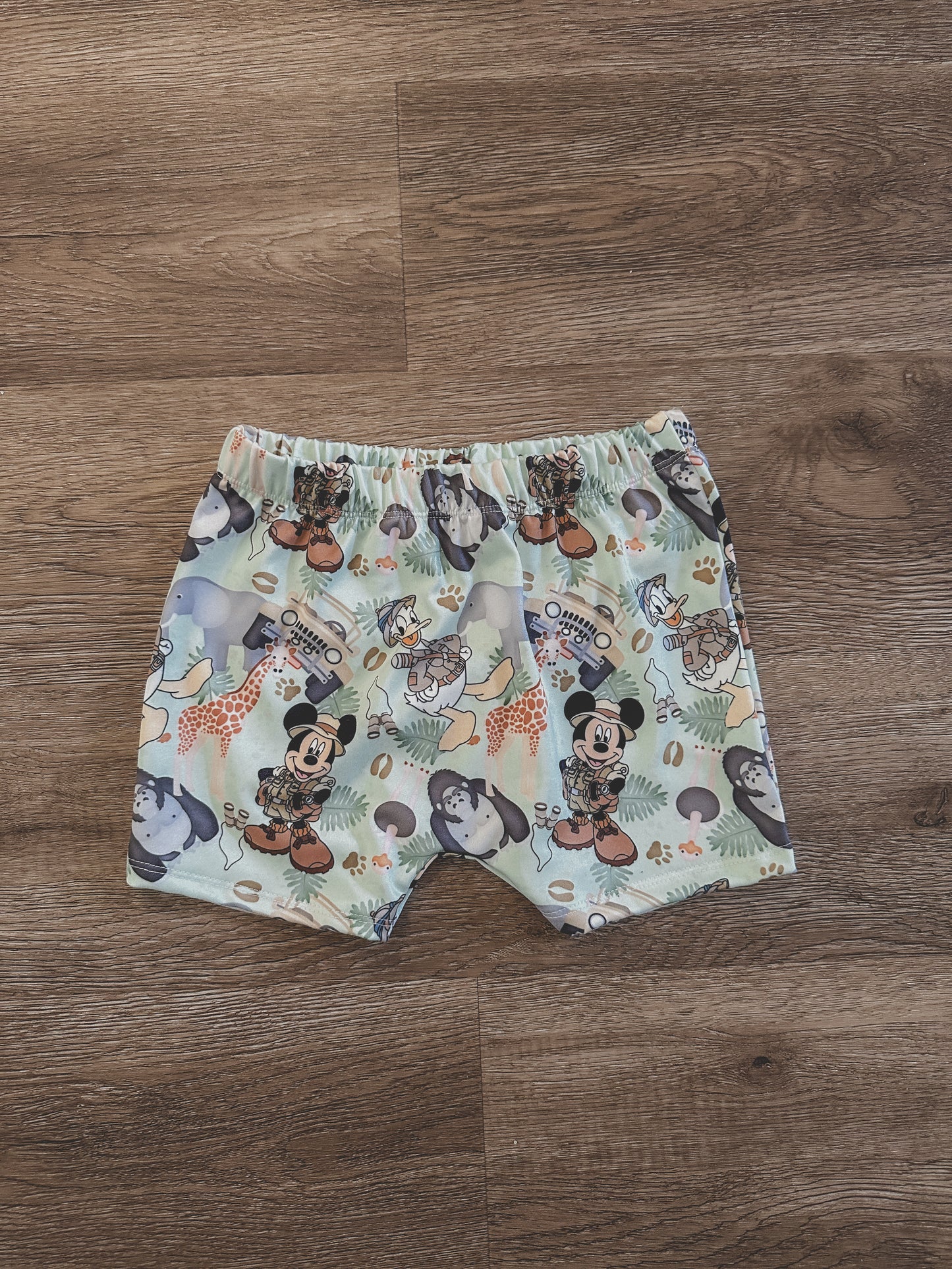 Mickey & Donald Safari Boy Shorts