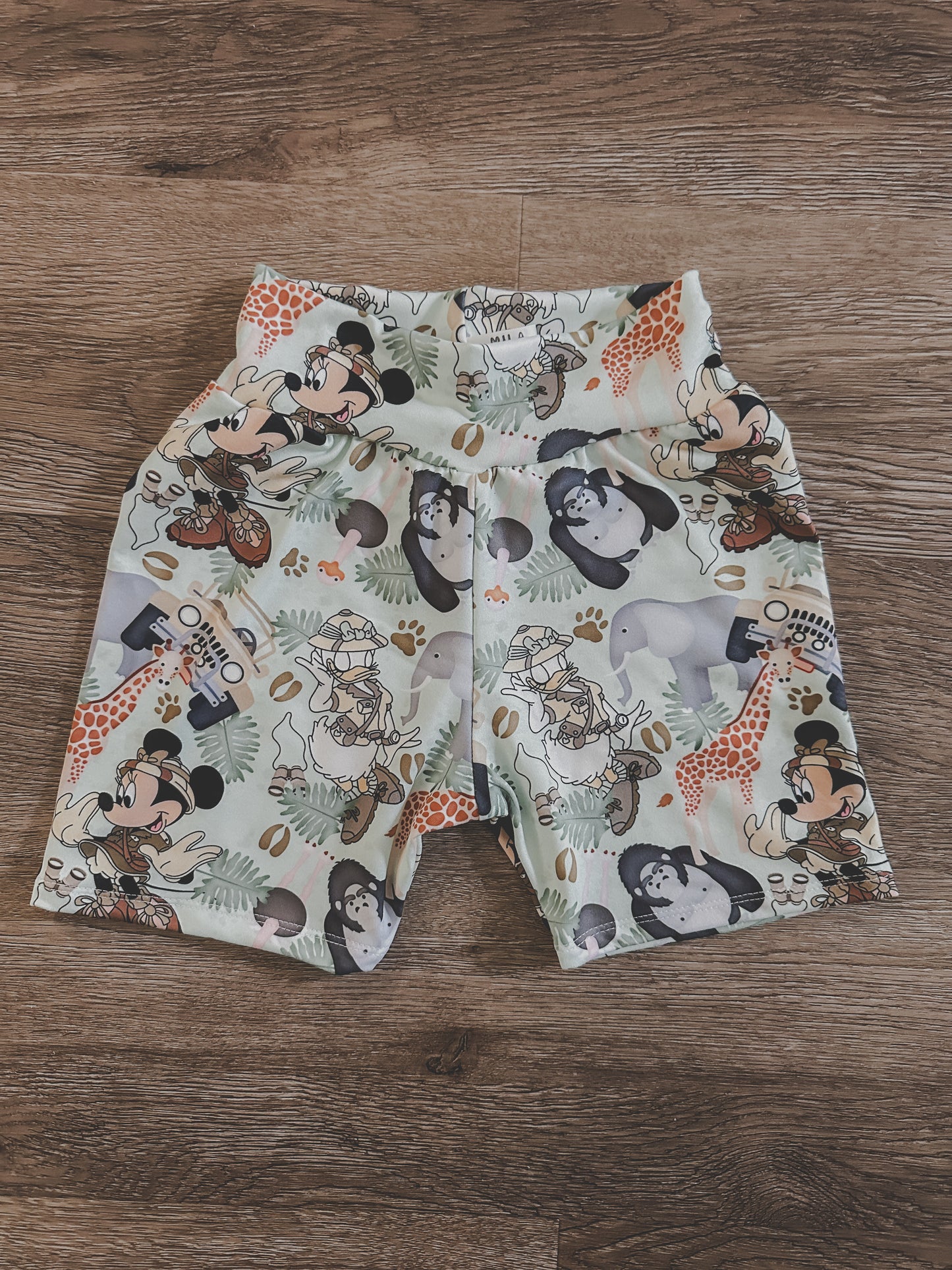 Minnie & Daisy Safari Biker Short