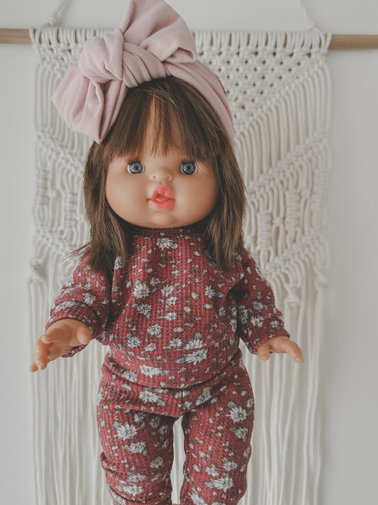 Minikane Doll Valentines Floral Valentine Long Set